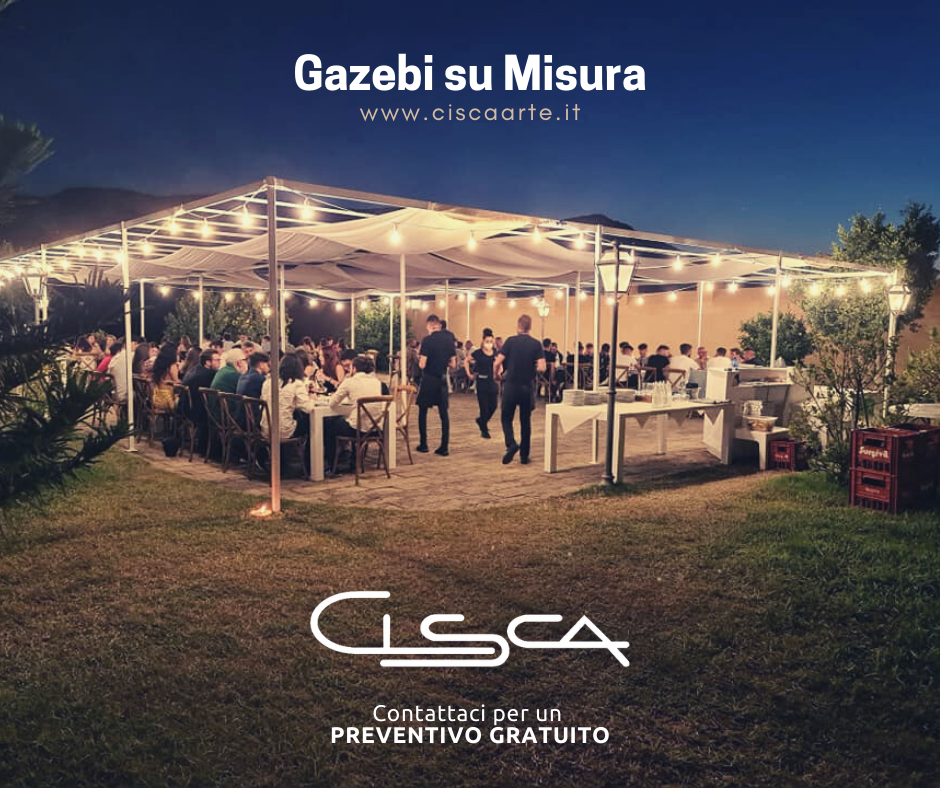 gazebo su misura palermo